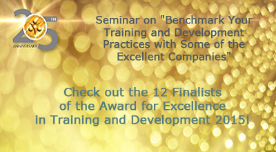 Seminar on "Benchmark Your Training and Development Practices with Some of the Excellent Companies"