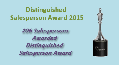Distinguished Salesperson Award