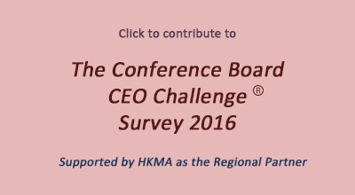 The Conference Board CEO Challenge ® Survey 2016